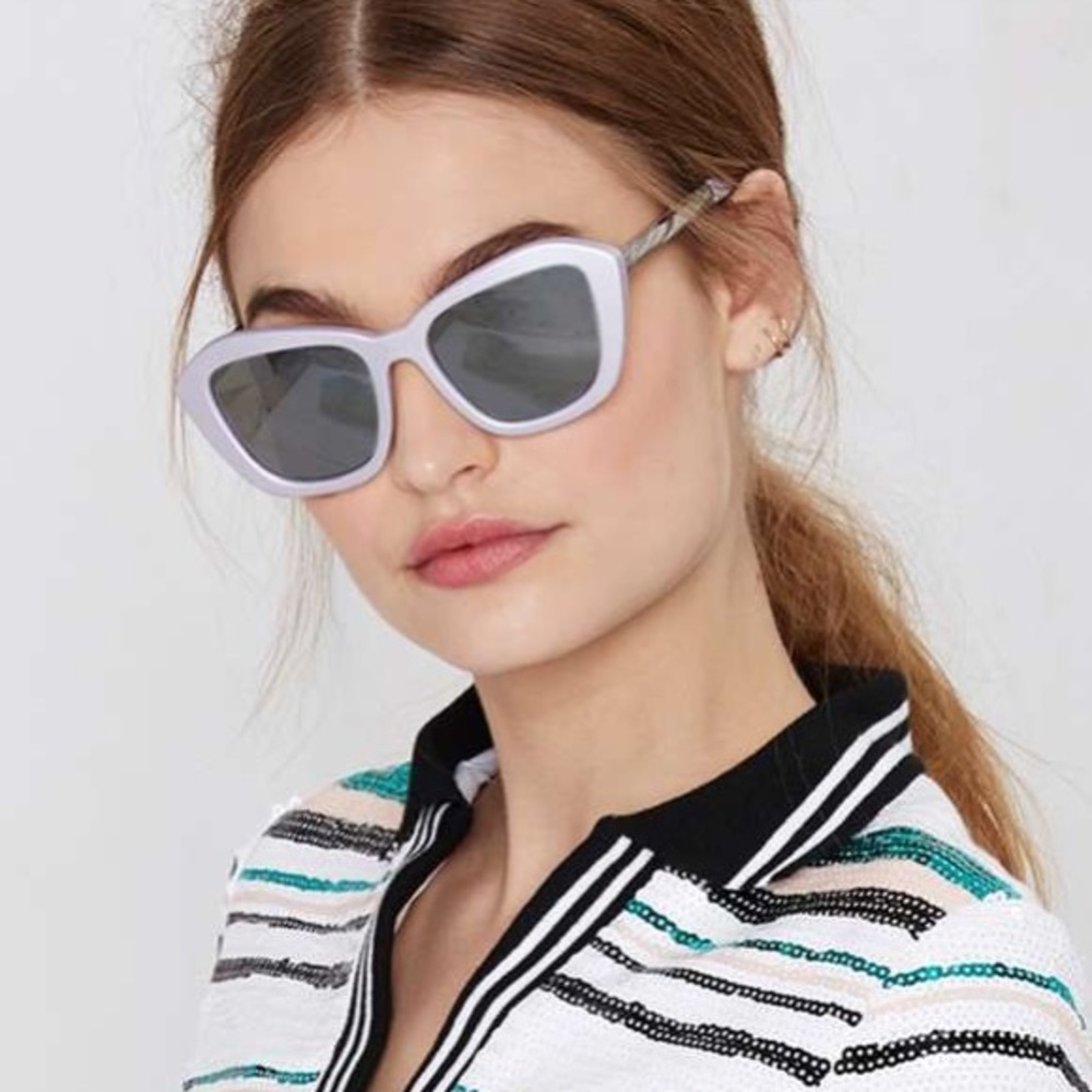 Le Specs Hollywood Boulevard Cat Eye Sunglasses